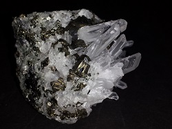 Quartz and Pyrite