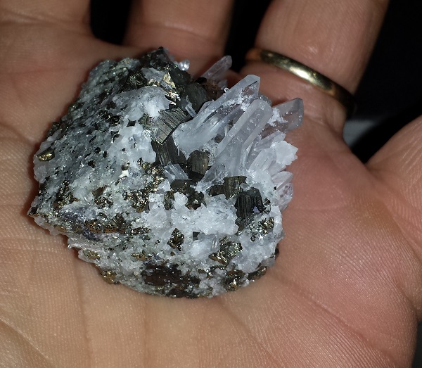 Quartz and Pyrite