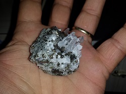 Quartz and Pyrite