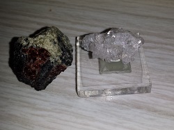 Tourmaline, Obsidian, Quartz, and Garnet