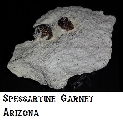 Spessartine Garnet specimen