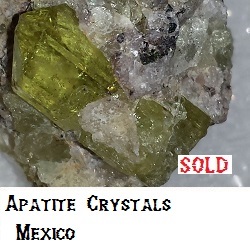 Apatite specimen