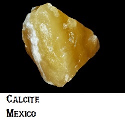 Yellow Calcite specimen