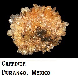 Creedite specimen