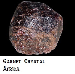 Garnet specimen