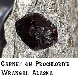 Garnet specimen