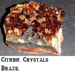 Citrine specimen