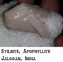 Stilbite and Apophyllite