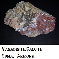 Vanadinite Crystals