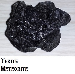 Tektite specimen Tektite specimen