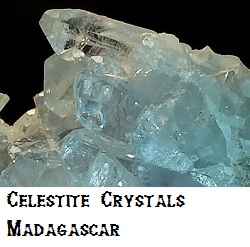 Celestite specimen